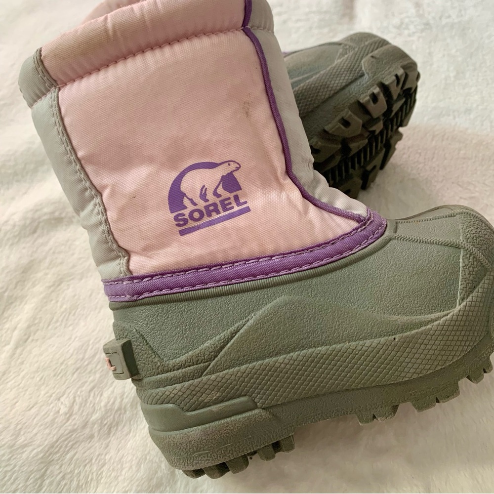 Sorel Toddler Pink Winter Boots Size 6